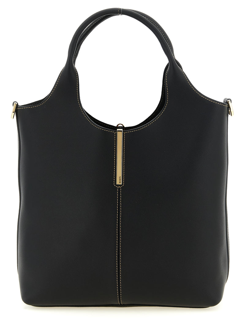 Sac cabas Tod's en veau noir