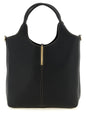 Tod's Black Calfskin Tote Bag