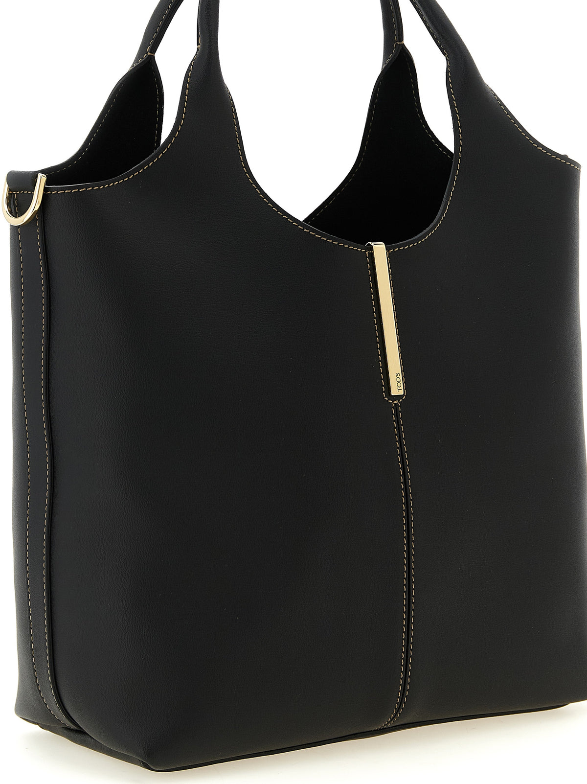 Sac cabas Tod's en veau noir