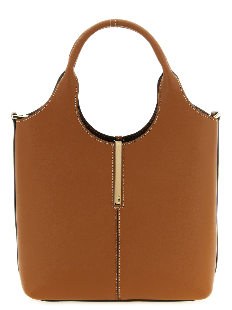Tod's Brown Calfskin Tote Bag - Elegant & Versatile