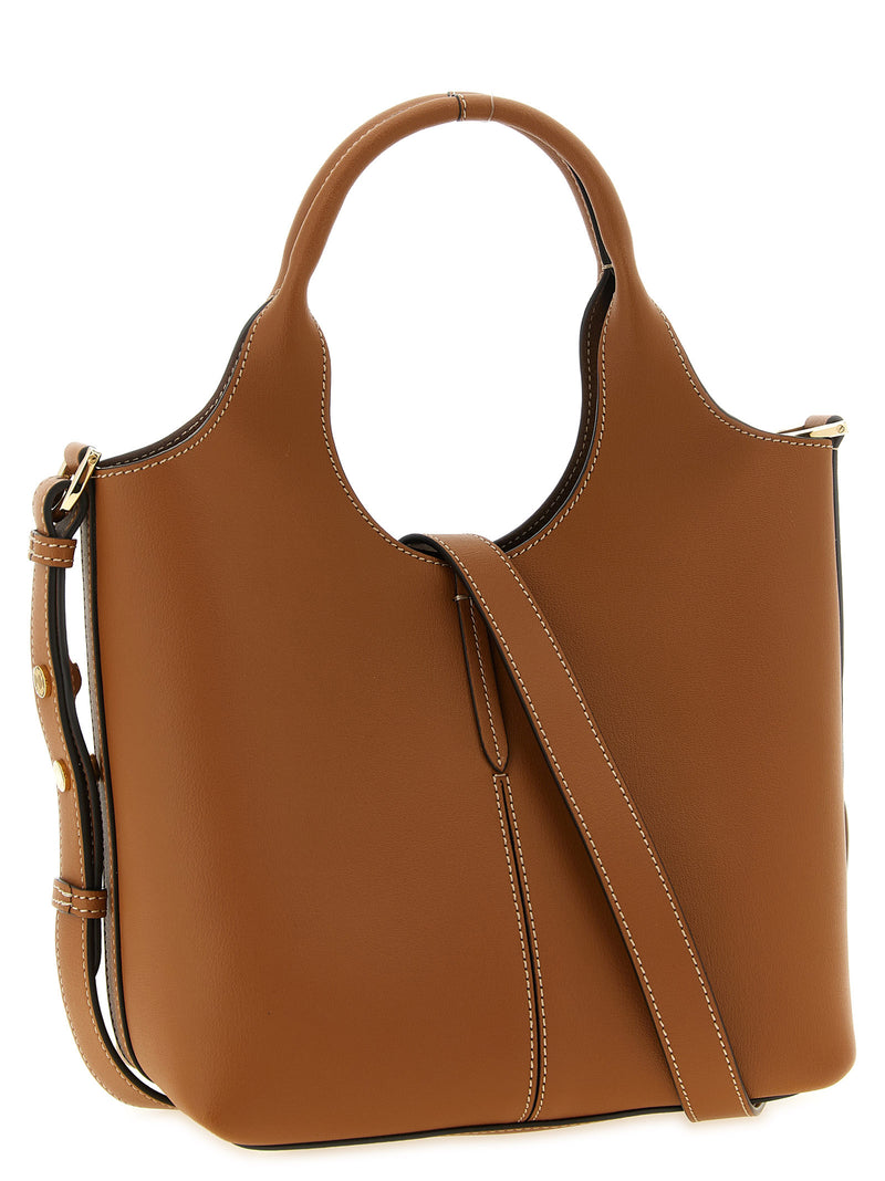 Tod's Brown Calfskin Tote Bag - Elegant & Versatile
