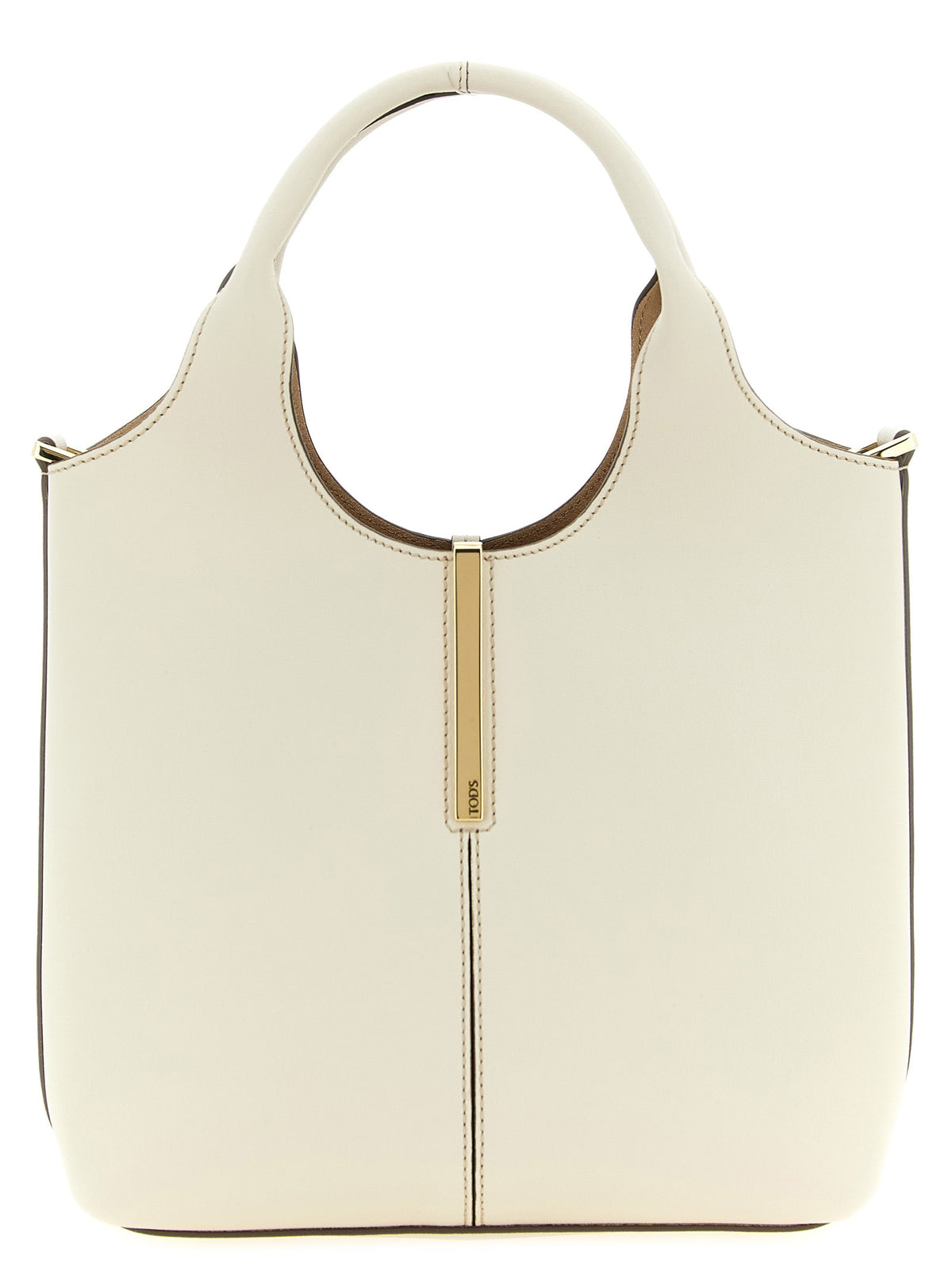 Sac cabas Tod's en veau blanc