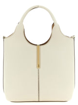 Sac cabas Tod's en veau blanc