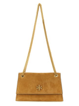 Sac porté épaule Tory Burch en veau marron