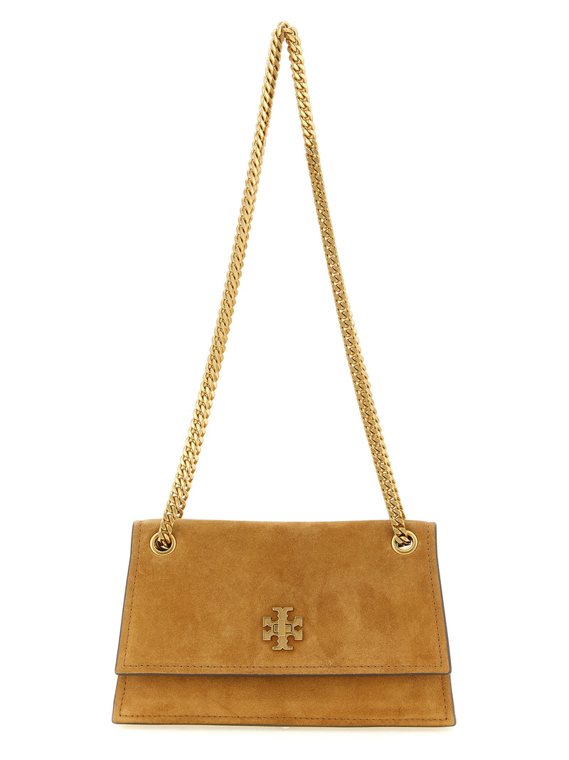 Sac porté épaule Tory Burch en veau marron