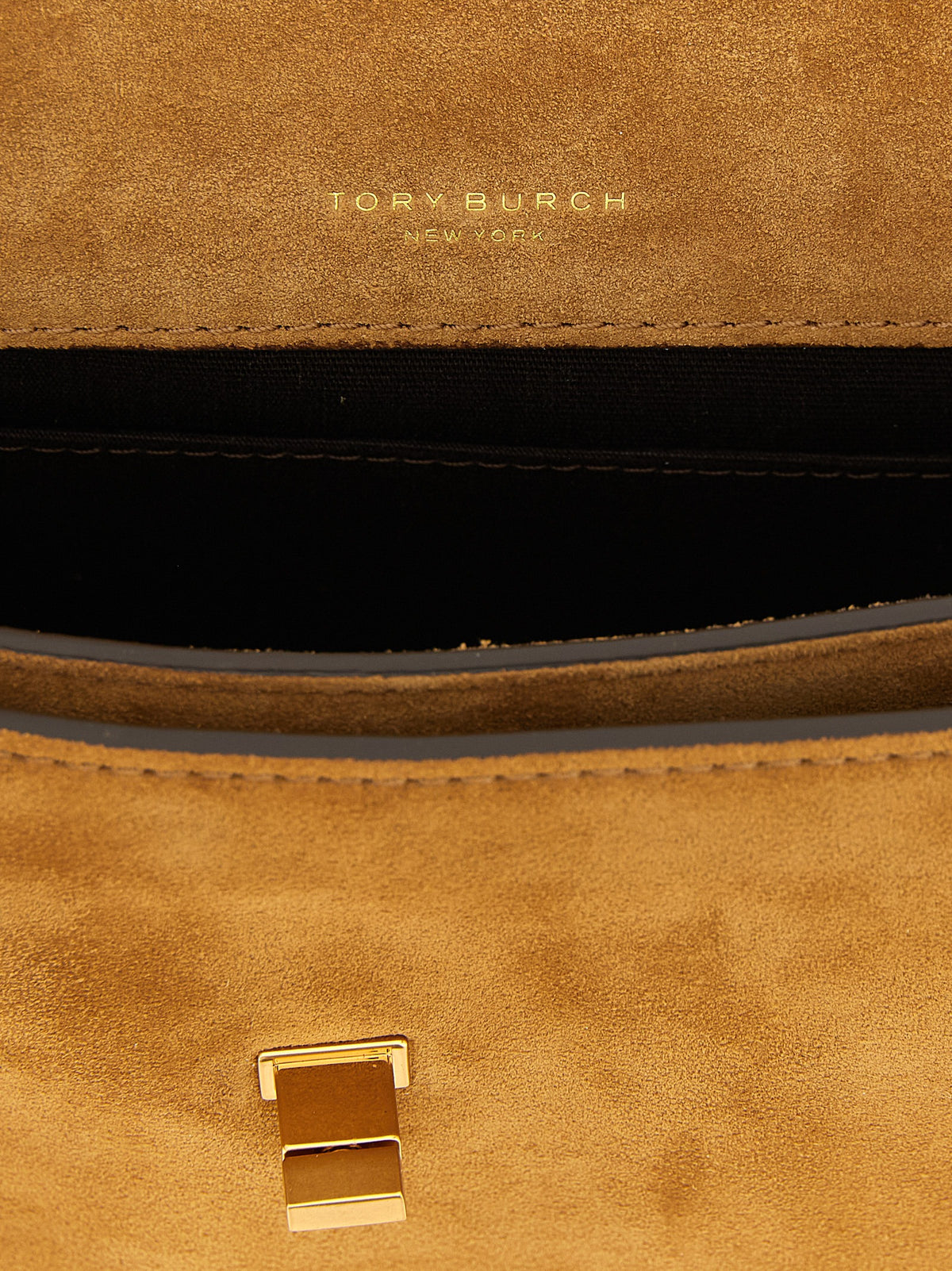 Sac porté épaule Tory Burch en veau marron