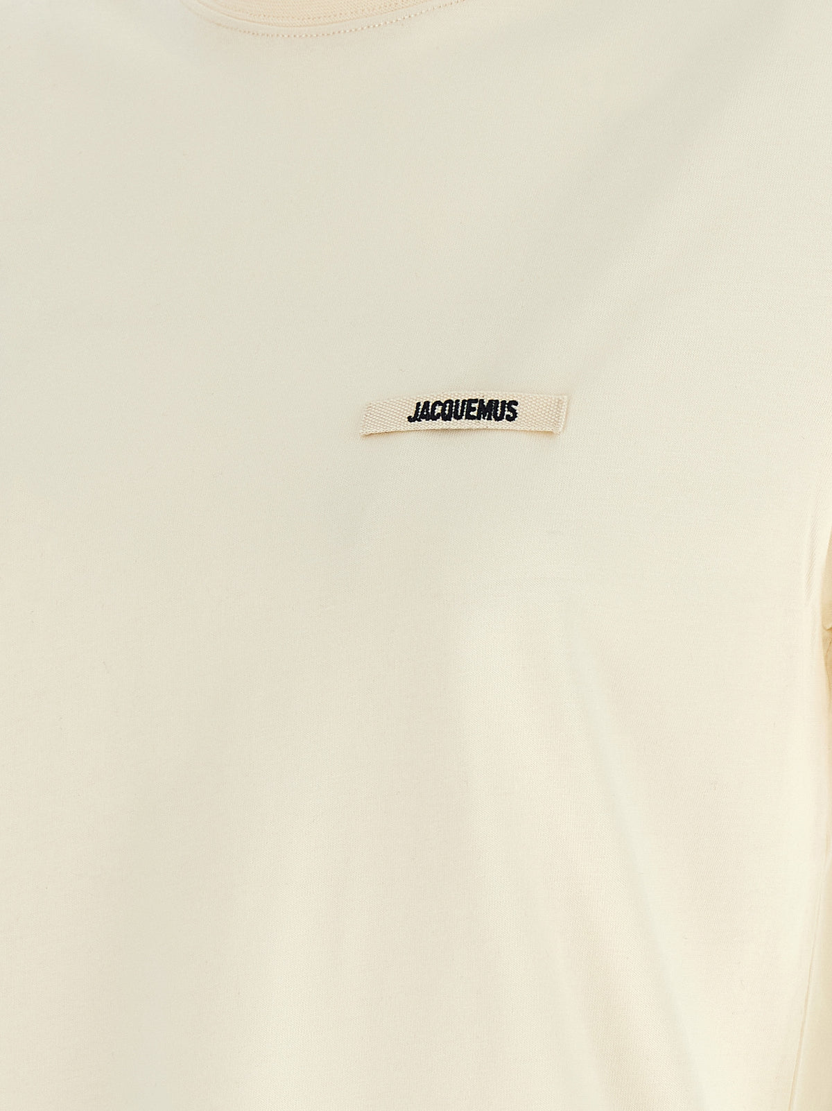 T-shirt en coton beige Jacquemus