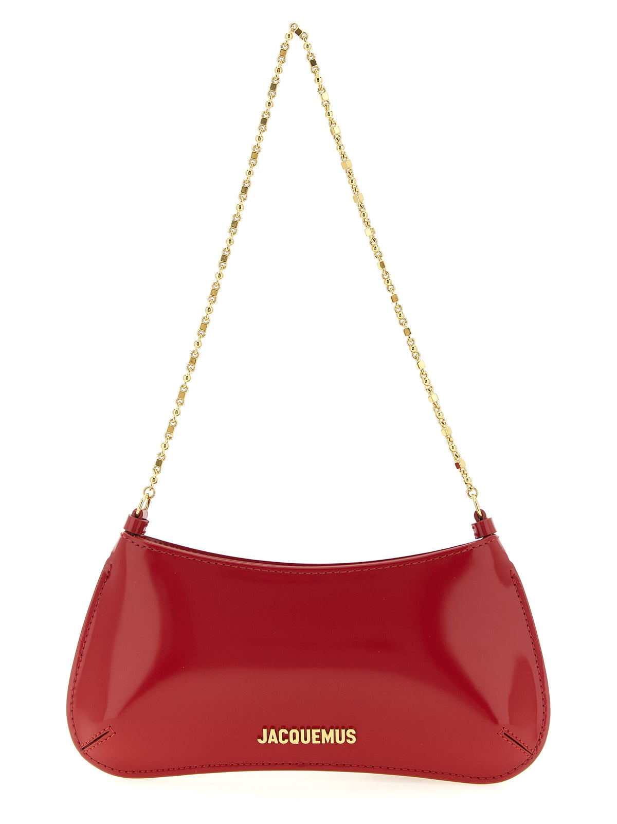 Sac bandoulière Jacquemus en cuir de veau multicolore
