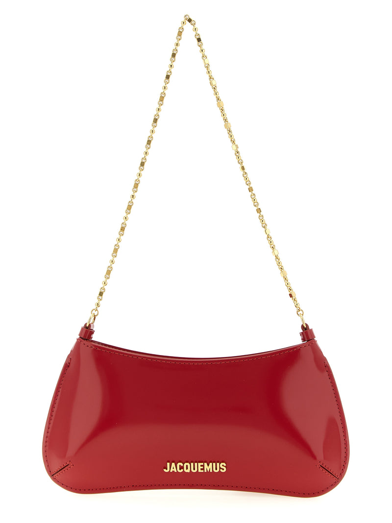Sac bandoulière Jacquemus en cuir de veau multicolore