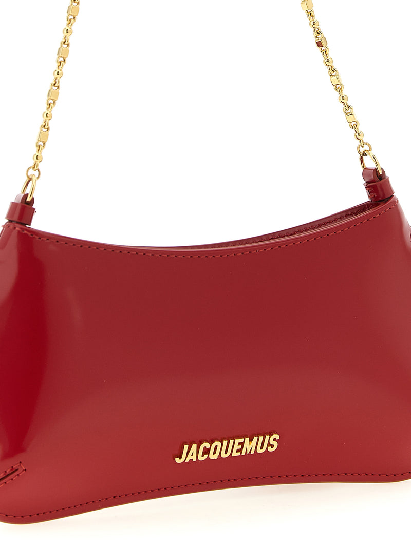 Sac bandoulière Jacquemus en cuir de veau multicolore