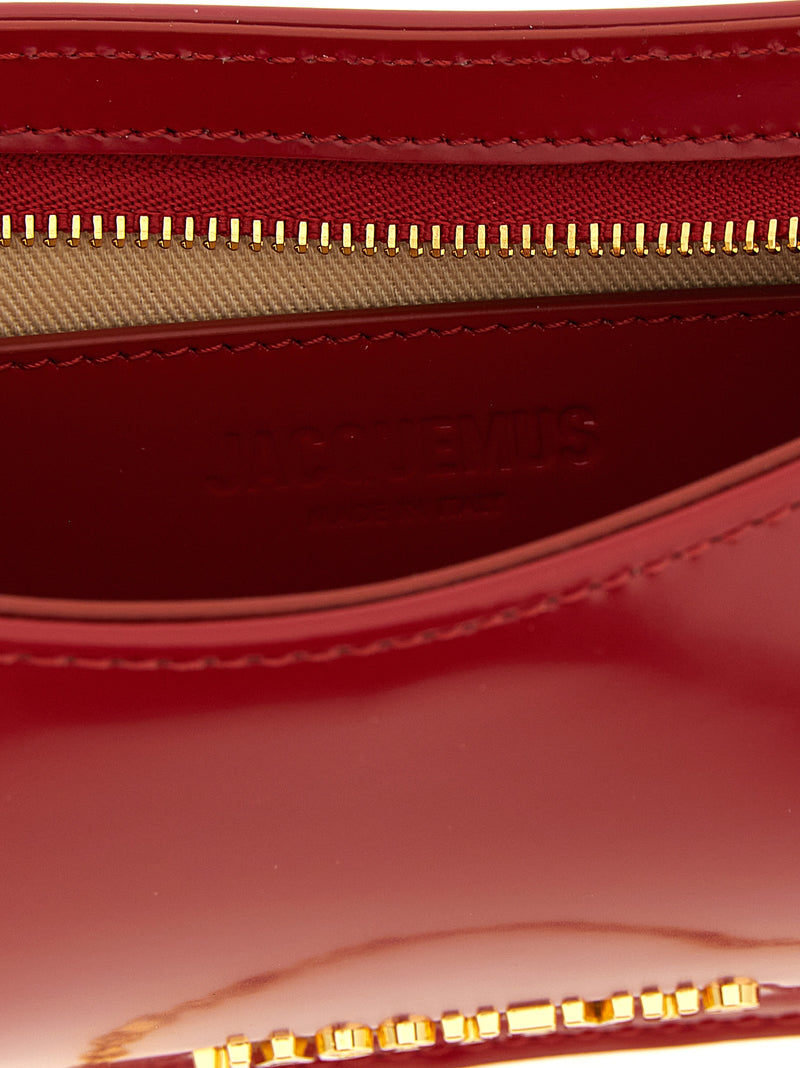 Sac bandoulière Jacquemus en cuir de veau multicolore
