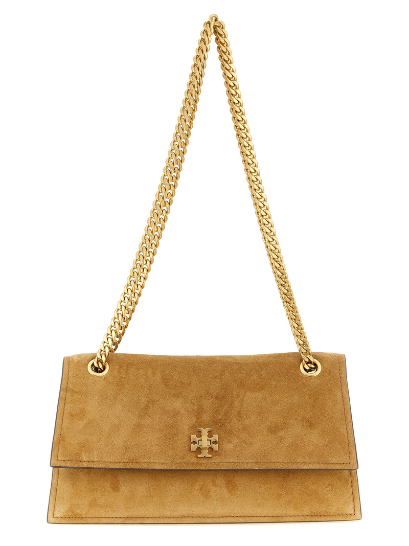 Sac porté épaule Tory Burch en veau marron