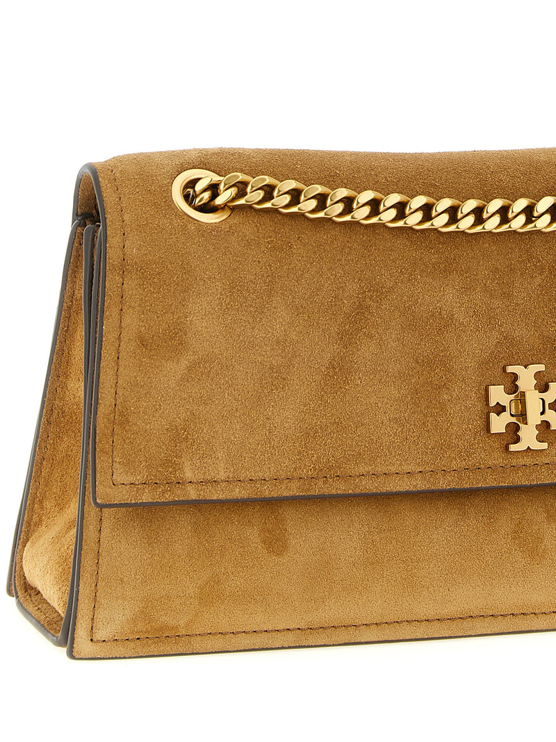 Sac porté épaule Tory Burch en veau marron