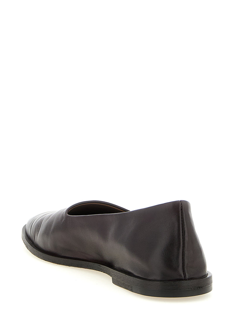 Ballerines Marsell en cuir de veau marron