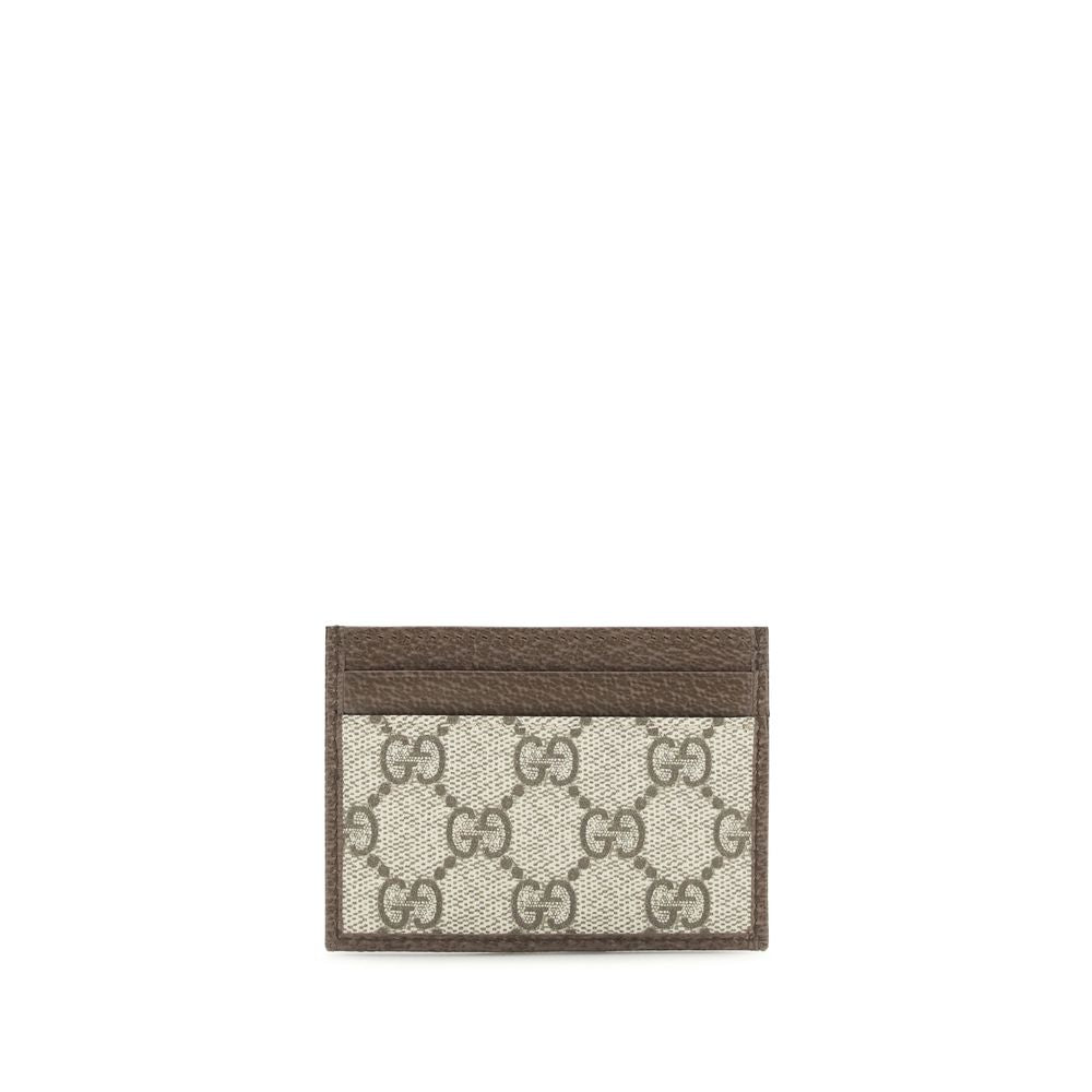 Gucci Ophidia Brown Polyethylene Cardholder