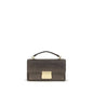 Golden Goose Brown Calf Leather Bos Taurus Handbag