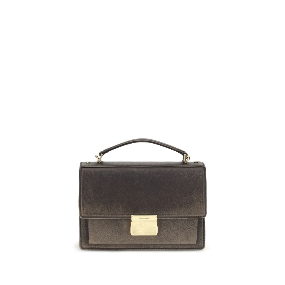 Sac à main Golden Goose en cuir de veau marron Bos Taurus
