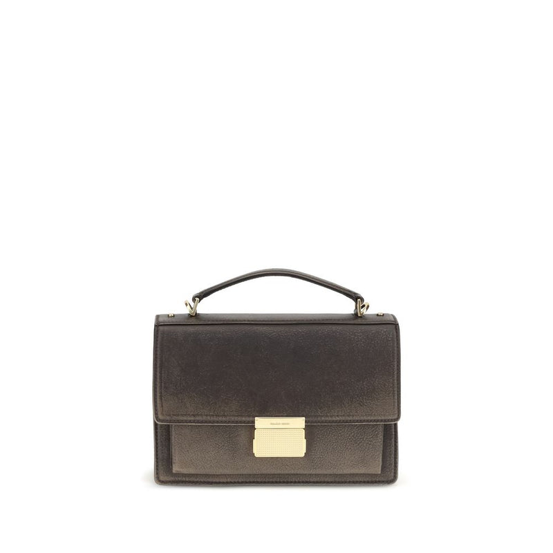 Sac à main Golden Goose en cuir de veau marron Bos Taurus