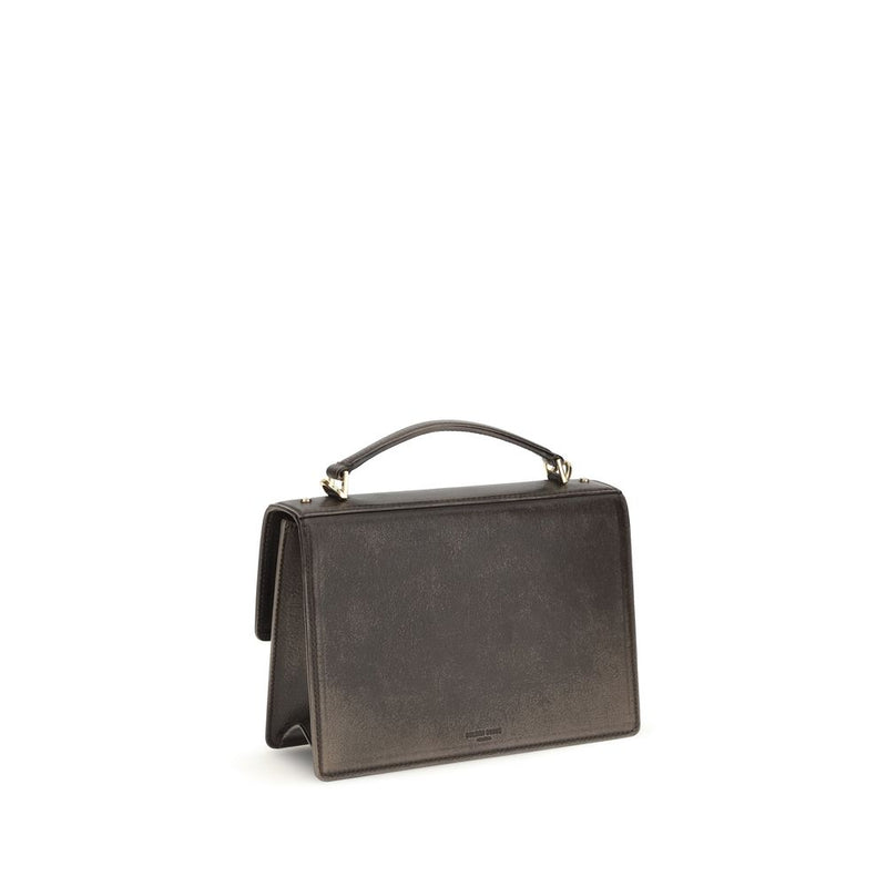 Sac à main Golden Goose en cuir de veau marron Bos Taurus
