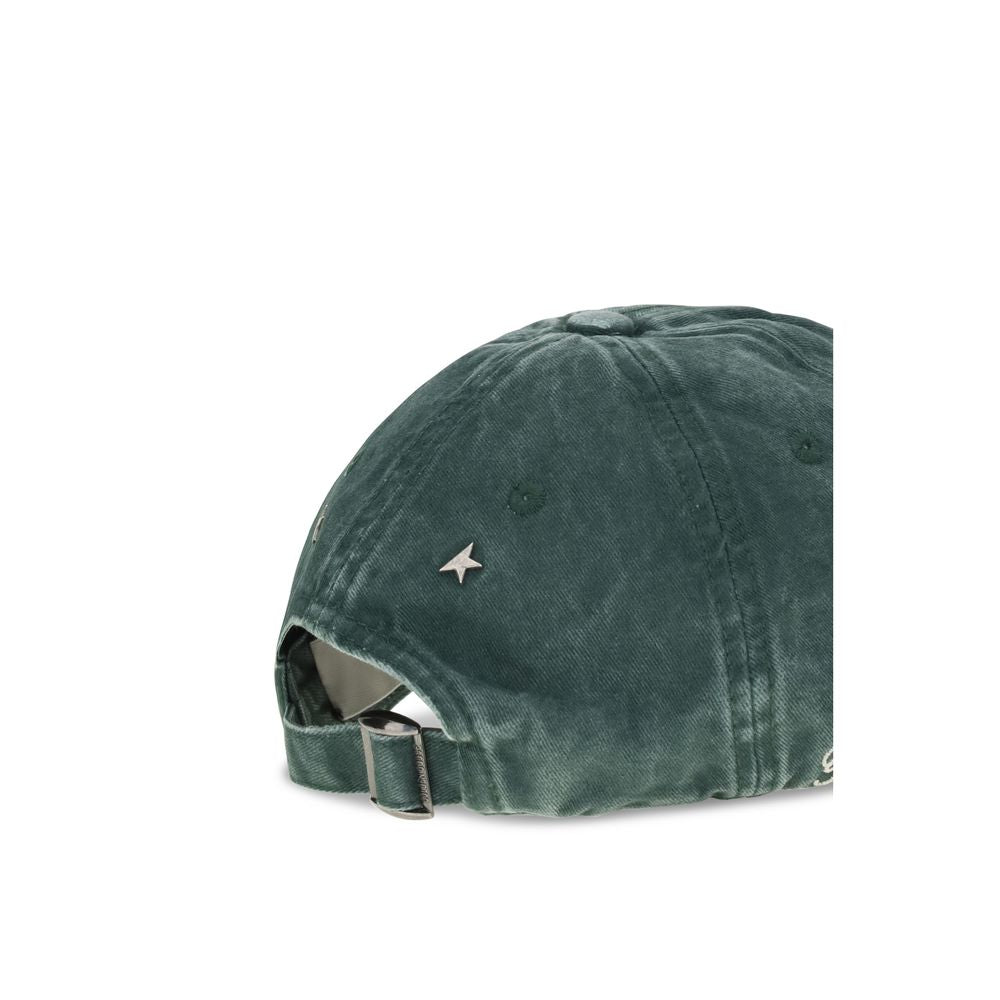 Casquette bicolore en coton Golden Goose