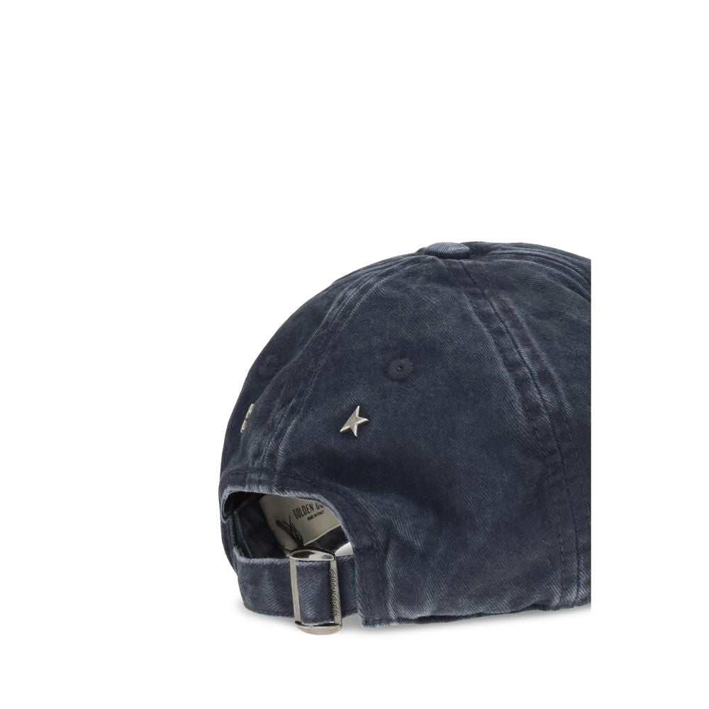 Casquette Golden Goose en coton bleu