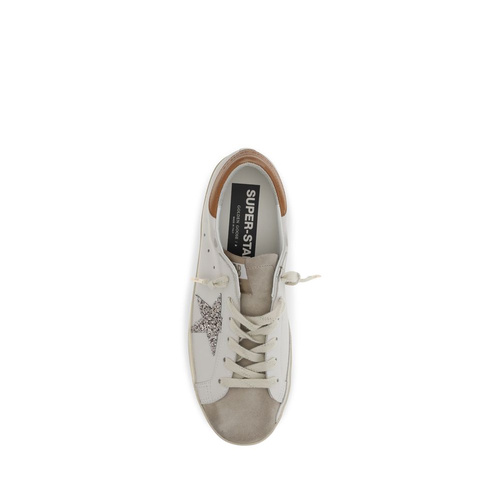 Baskets basses Golden Goose Bos Taurus en cuir de veau blanc