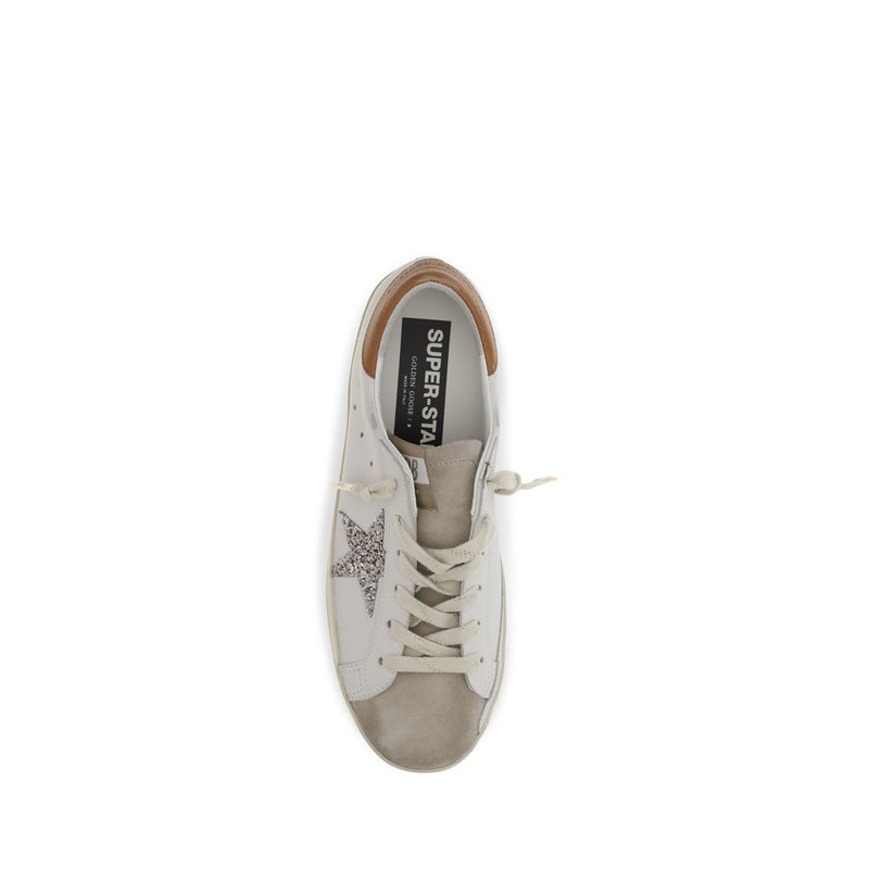 Baskets basses Golden Goose Bos Taurus en cuir de veau blanc