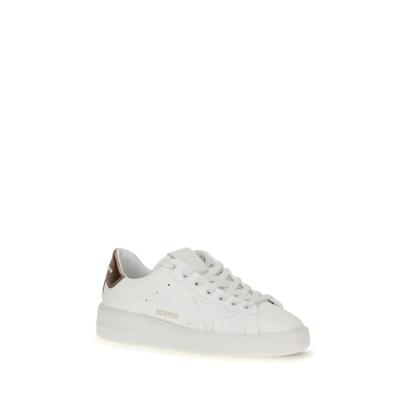Baskets basses Golden Goose Bos Taurus en cuir de veau blanc