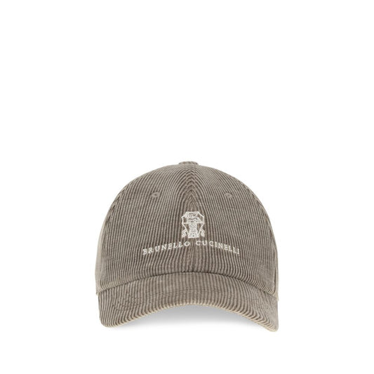 Brunello Cucinelli Beige Cotton Cap (Baseball Hat)