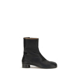 Bottines Maison Margiela en cuir de veau noir Bos Taurus