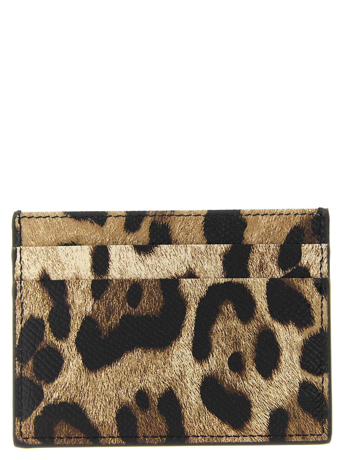 Porte-cartes Dolce & Gabbana en cuir de veau multicolore