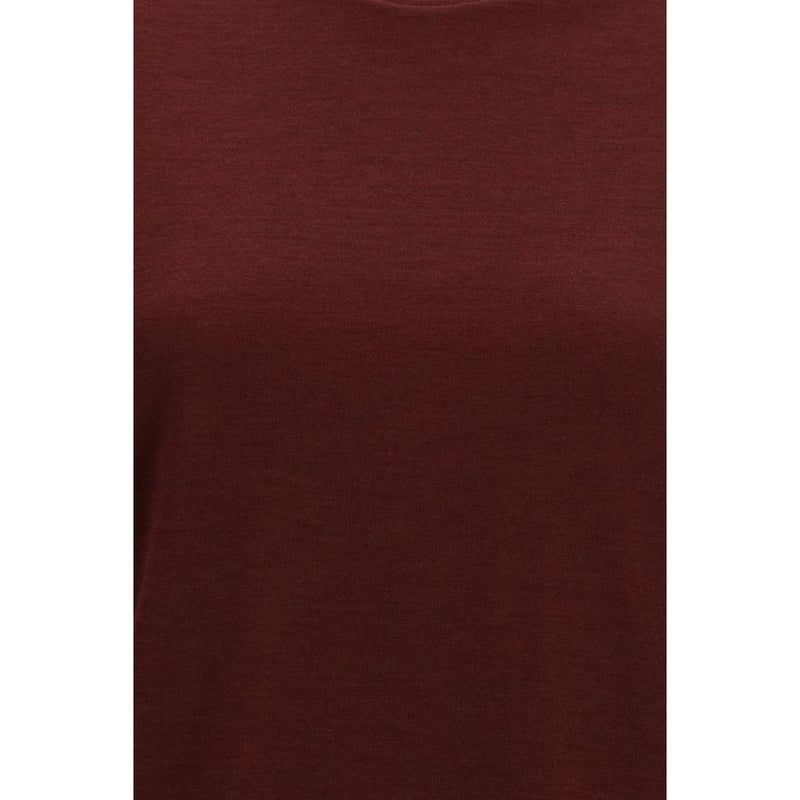 Thom Browne Bordeaux Wool Oves Aries T-Shirt