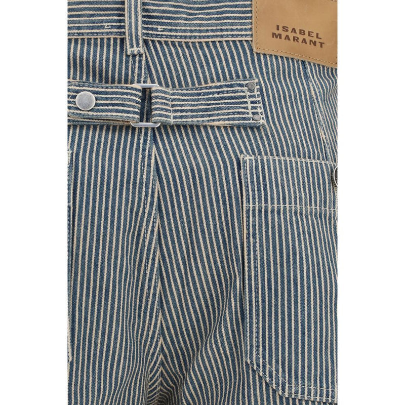 Isabel Marant Étoile Ermina Blue Casual Pants