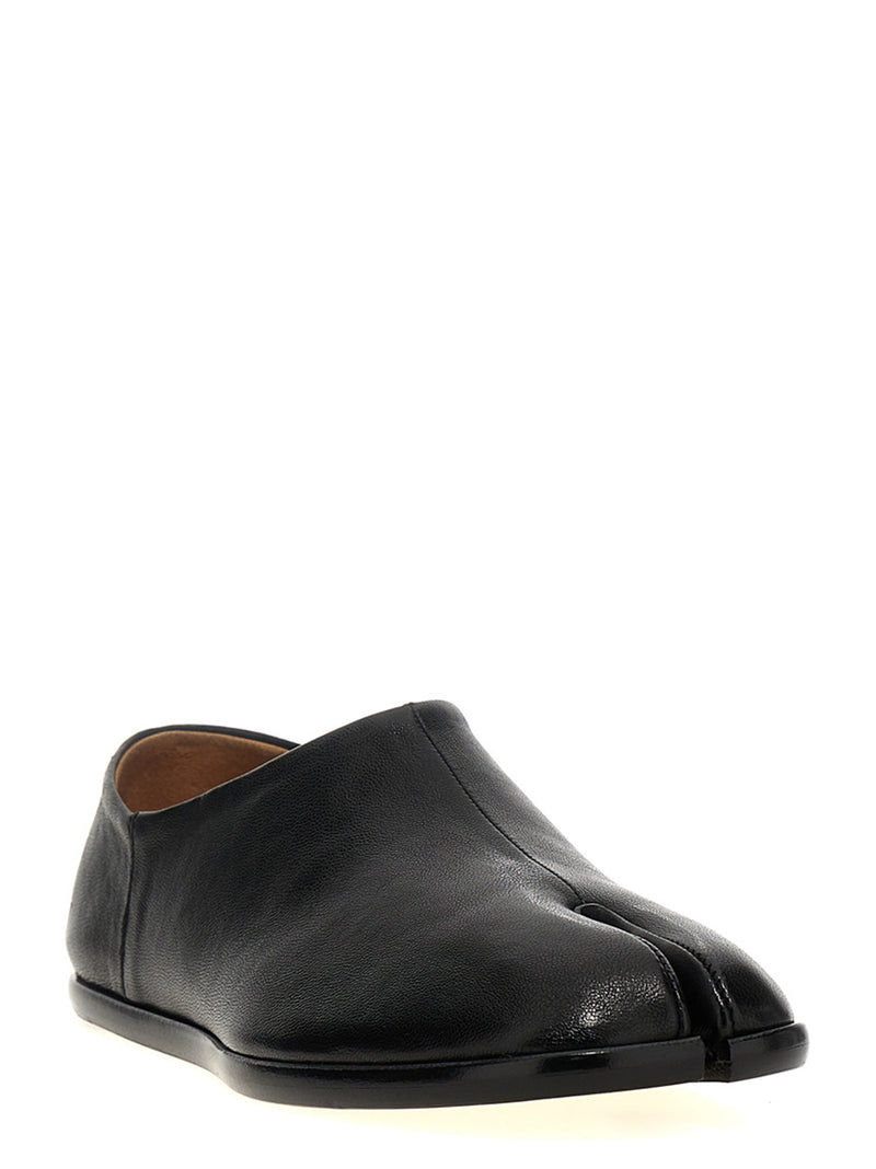 Maison Margiela Ballerines en cuir d'agneau noir
