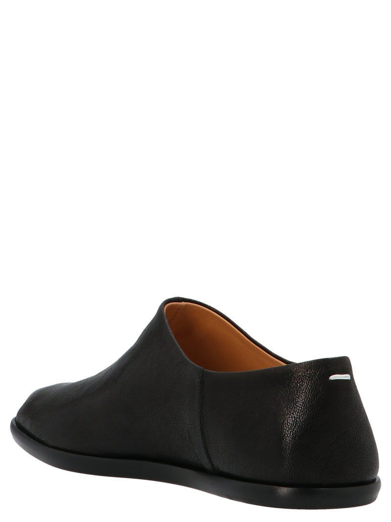 Maison Margiela Ballerines en cuir d'agneau noir