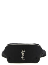 Sac bandoulière Saint Laurent en cuir d'agneau noir
