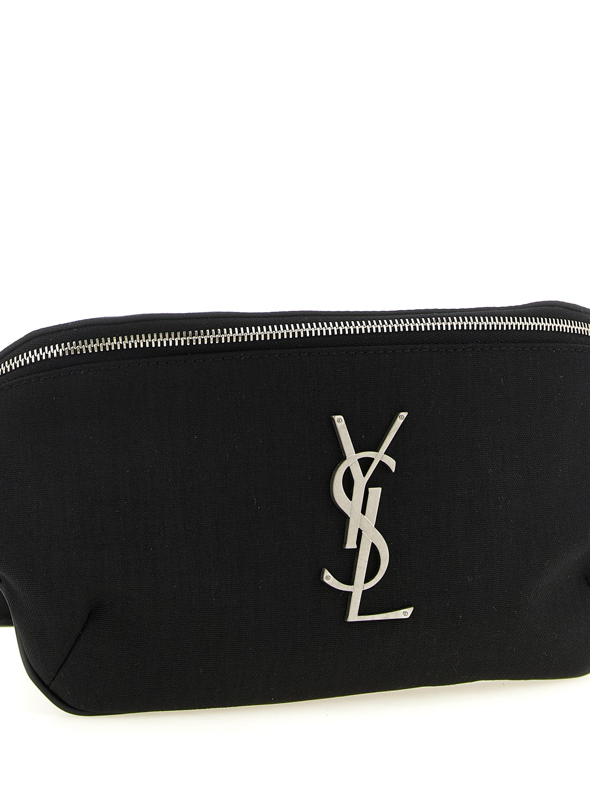 Sac bandoulière Saint Laurent en cuir d'agneau noir
