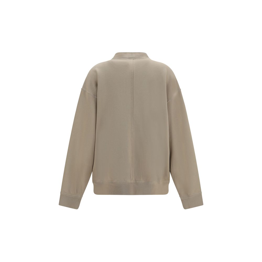 Isabel Marant Étoile Stephy V-neck Beige Cotton Cardigan