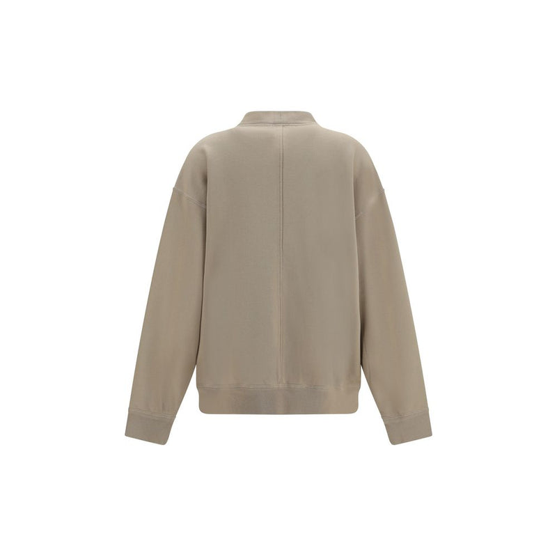 Isabel Marant Étoile Stephy V-neck Beige Cotton Cardigan