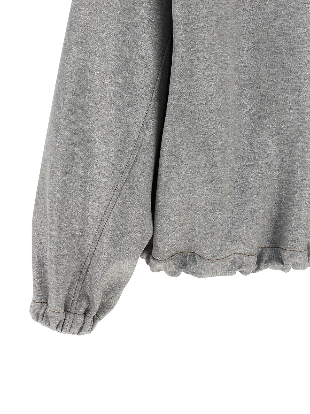 Blouson aviateur Brunello Cucinelli en coton argenté