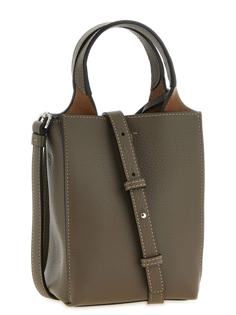 Sac à main Tod's en cuir de veau bicolore