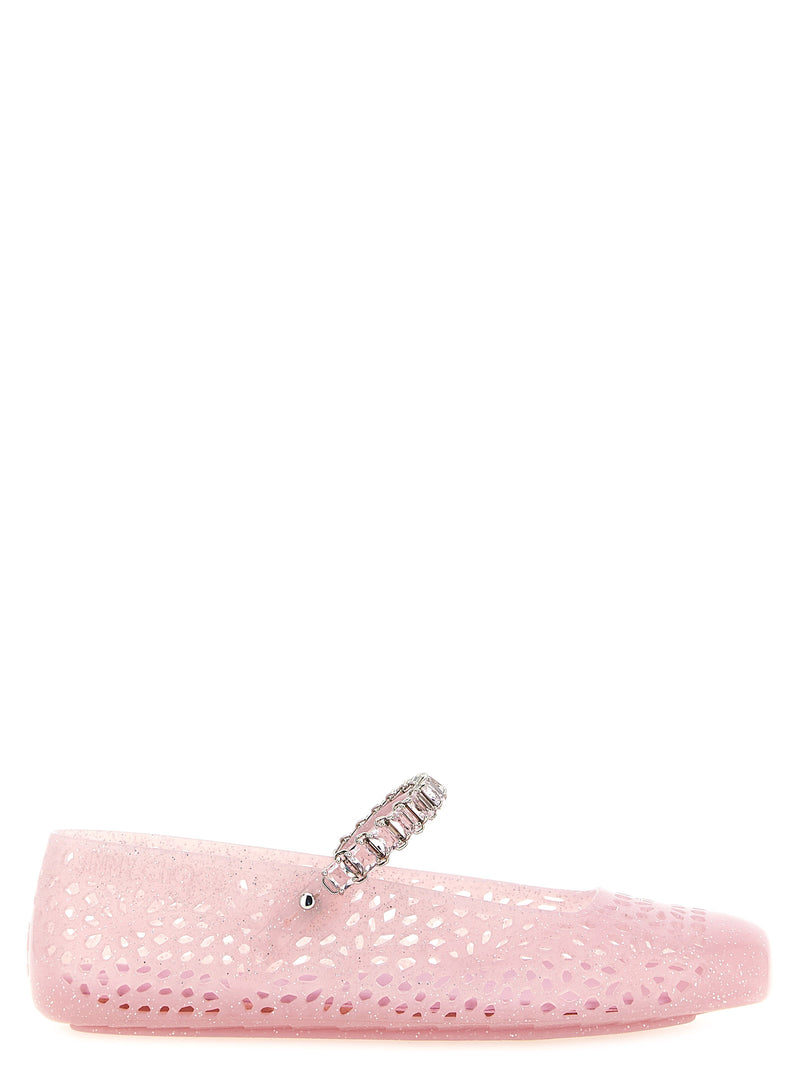 Ballet Flats en Plastique Multicolore Jimmy Choo ‘The Jelly’