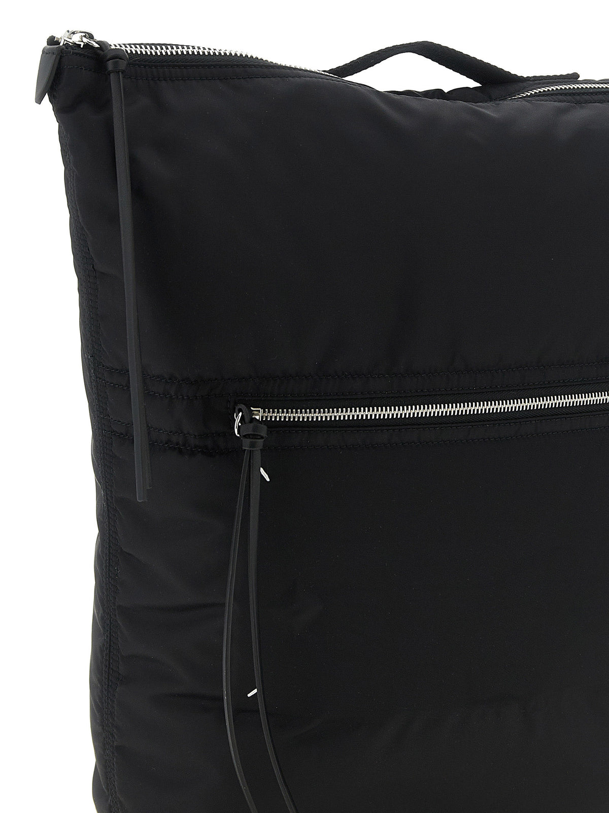 Maison Margiela Black Polyamide Backpack