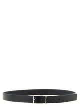 Tom Ford Black Calfskin Thin Belt - Luxury Accessory for Men