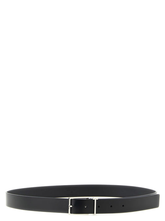 Tom Ford Black Calfskin Thin Belt - Elegant Accessory for Men