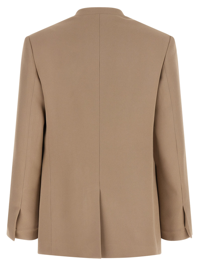 Fabiana Filippi Beige Acetate Blazer