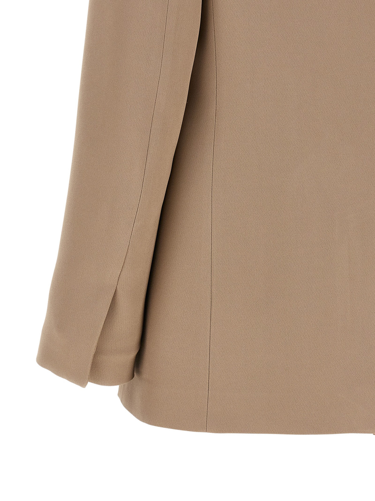 Blazer Fabiana Filippi en acétate beige