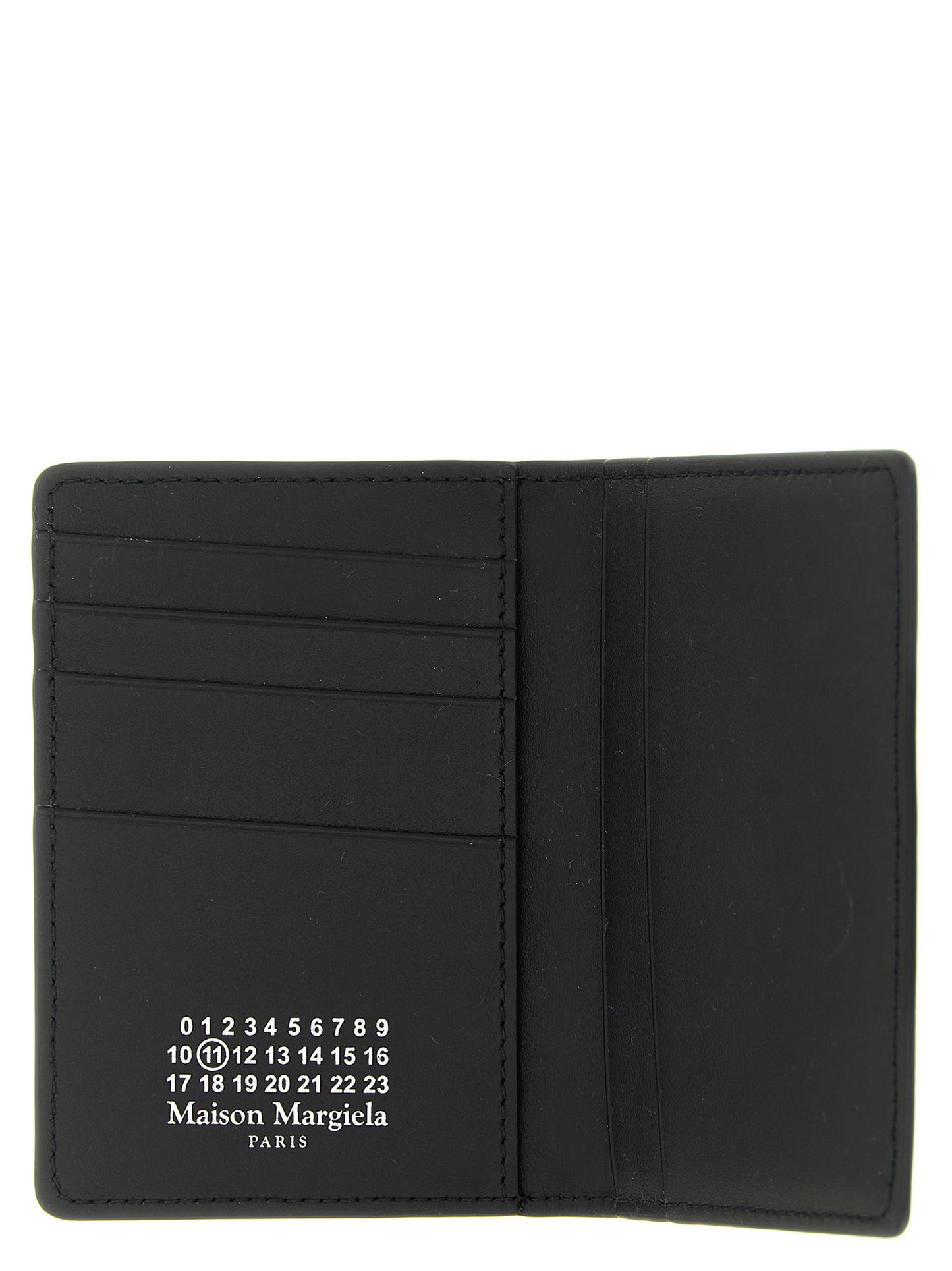 Maison Margiela Black Calfskin Cardholder