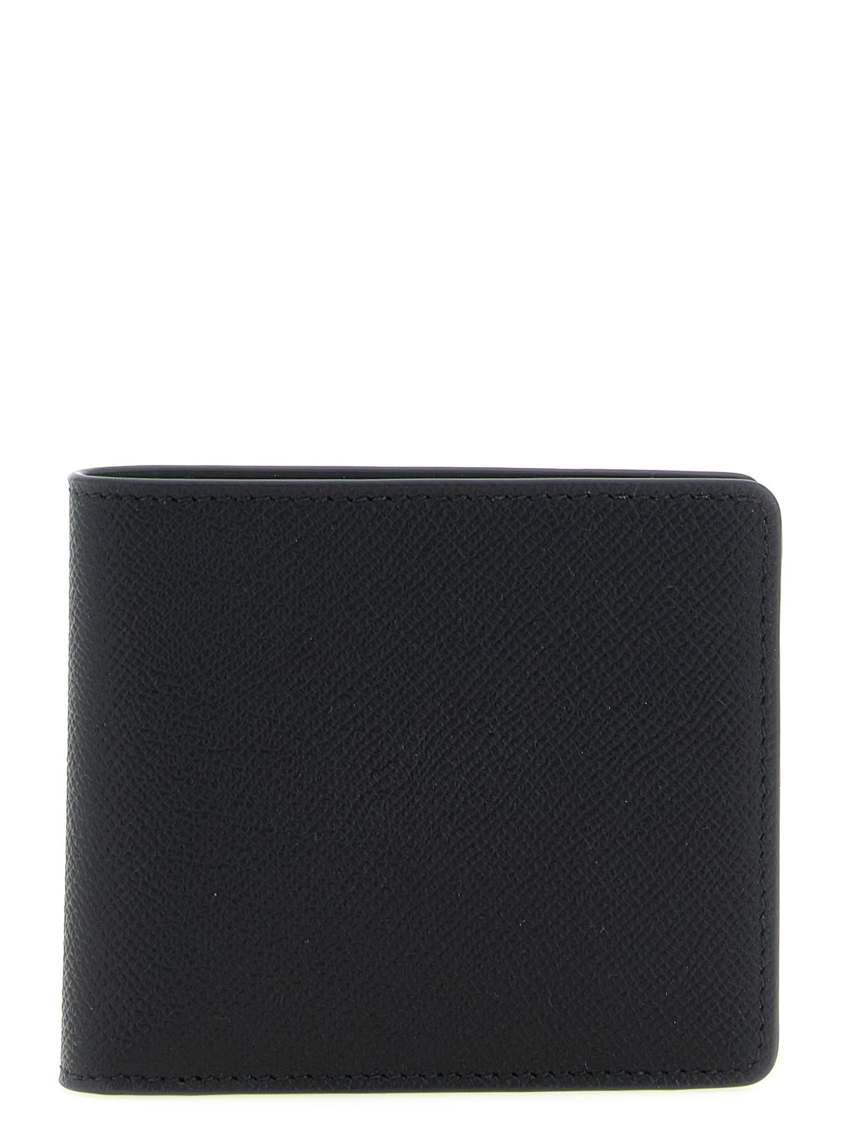 Maison Margiela Black Calfskin Folding Wallet