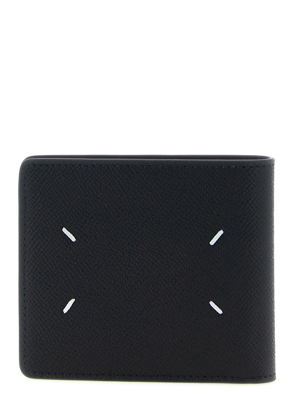 Maison Margiela Black Calfskin Folding Wallet